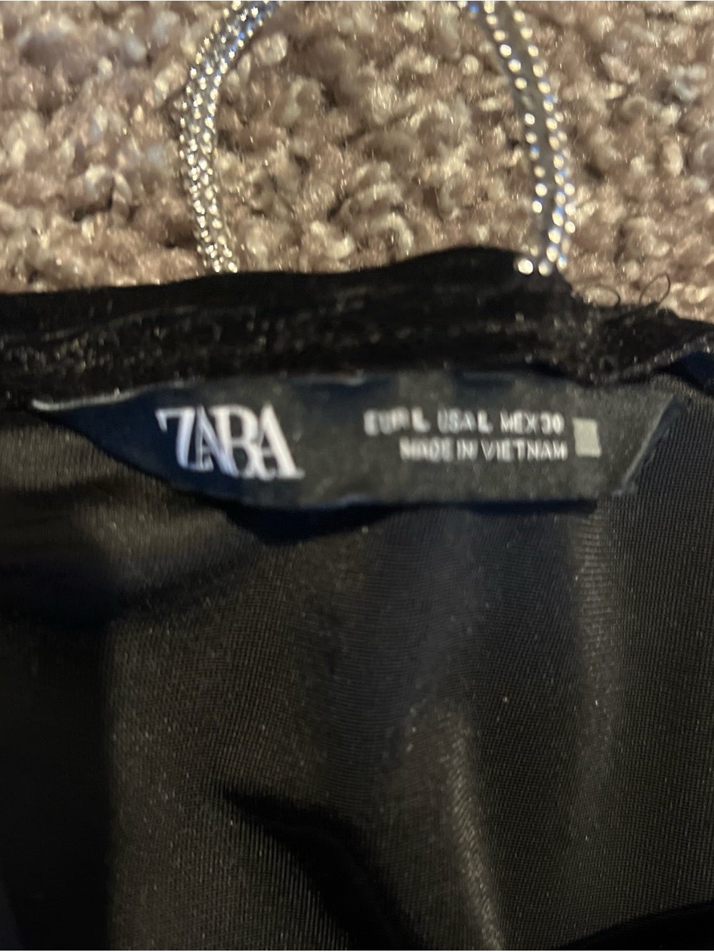 Zara Velvet Dress